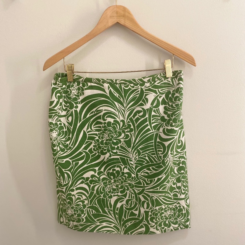Ann Taylor Loft 6P Floridian Skirt